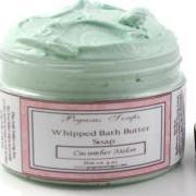 Whipped Bath Butter Soap 4 oz Cucumber Melon