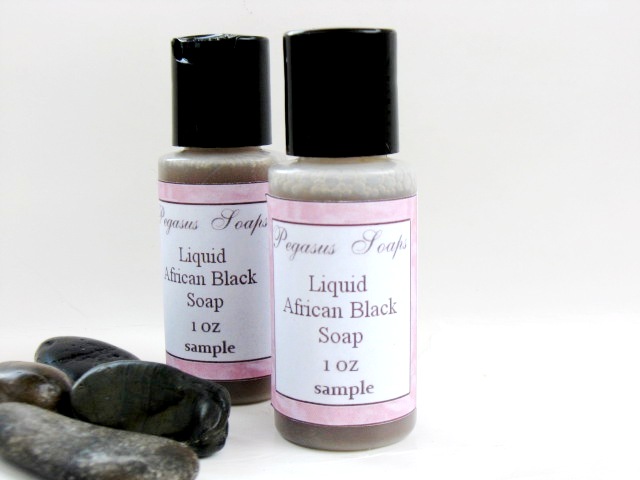 Sampler Size Liquid Black Soap Sampler 1 oz