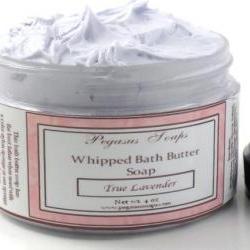 True Lavender Whipped Bath Butter Soap