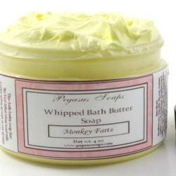 Lemon Sugar Whipped Bath Butter Soap 4 oz
