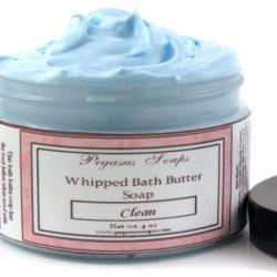 Clean Whipped Bath Butter Soap 4 oz